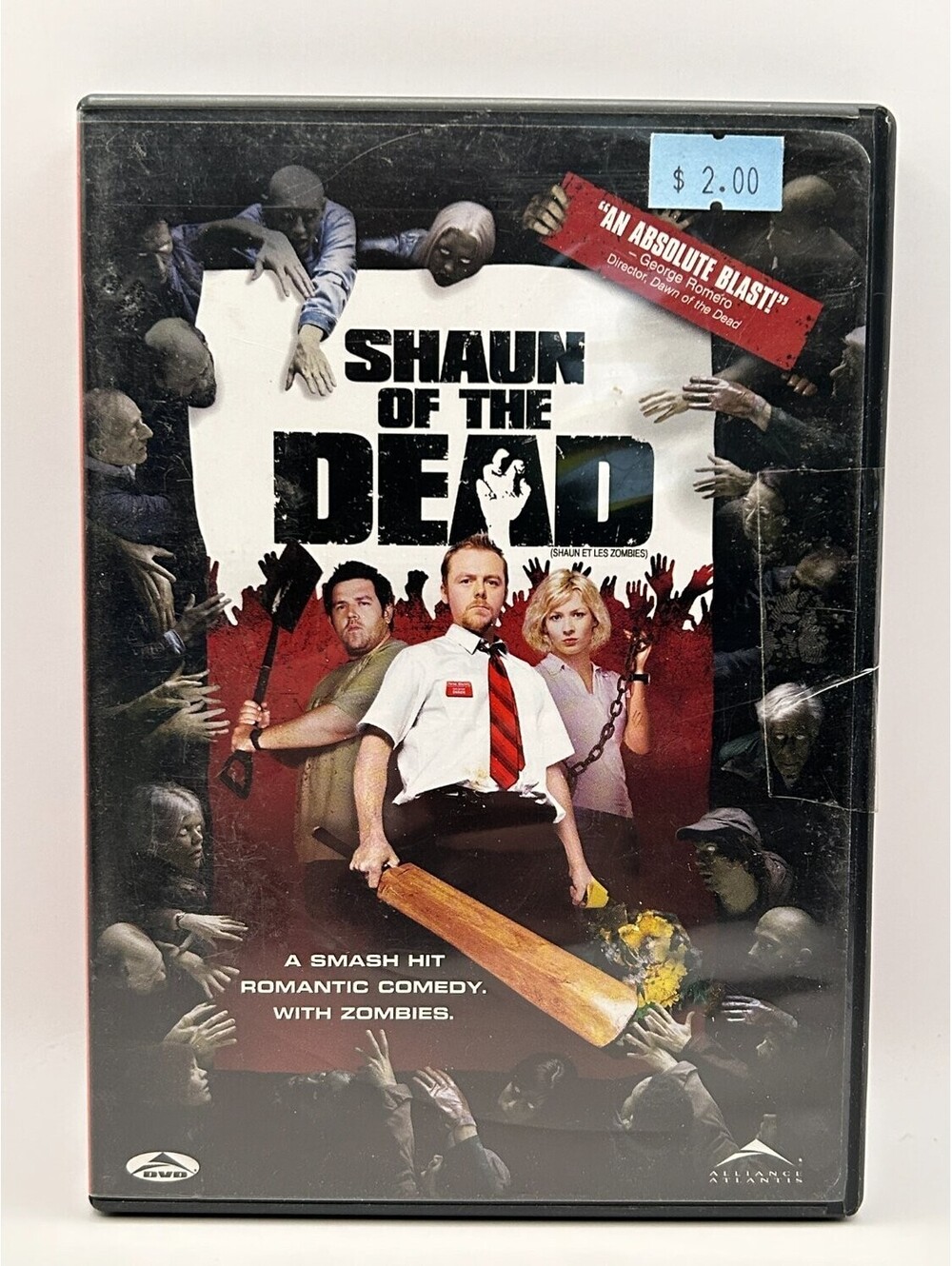 Shaun of the Dead DVD Widescreen Simon Pegg 2004 Comedy Edgar Wright